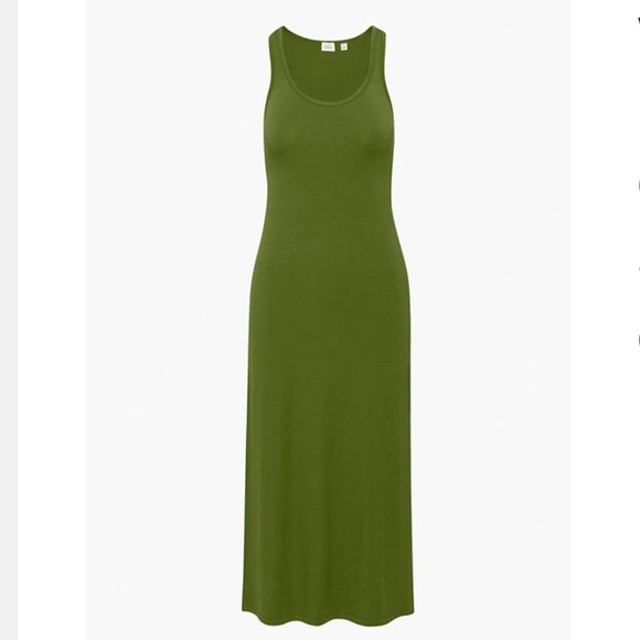 green libertine midi dress - wilfred - Picture 1 of 6